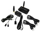SZBJ Wireless IR repeater kit/remote control extender (suitable combination of double head emitter cable)
